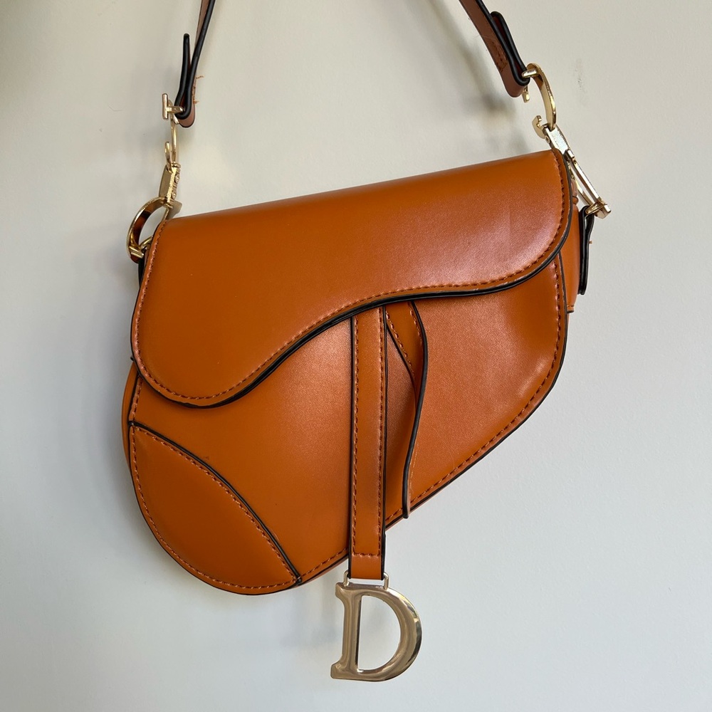 Brown Saddle Bag
